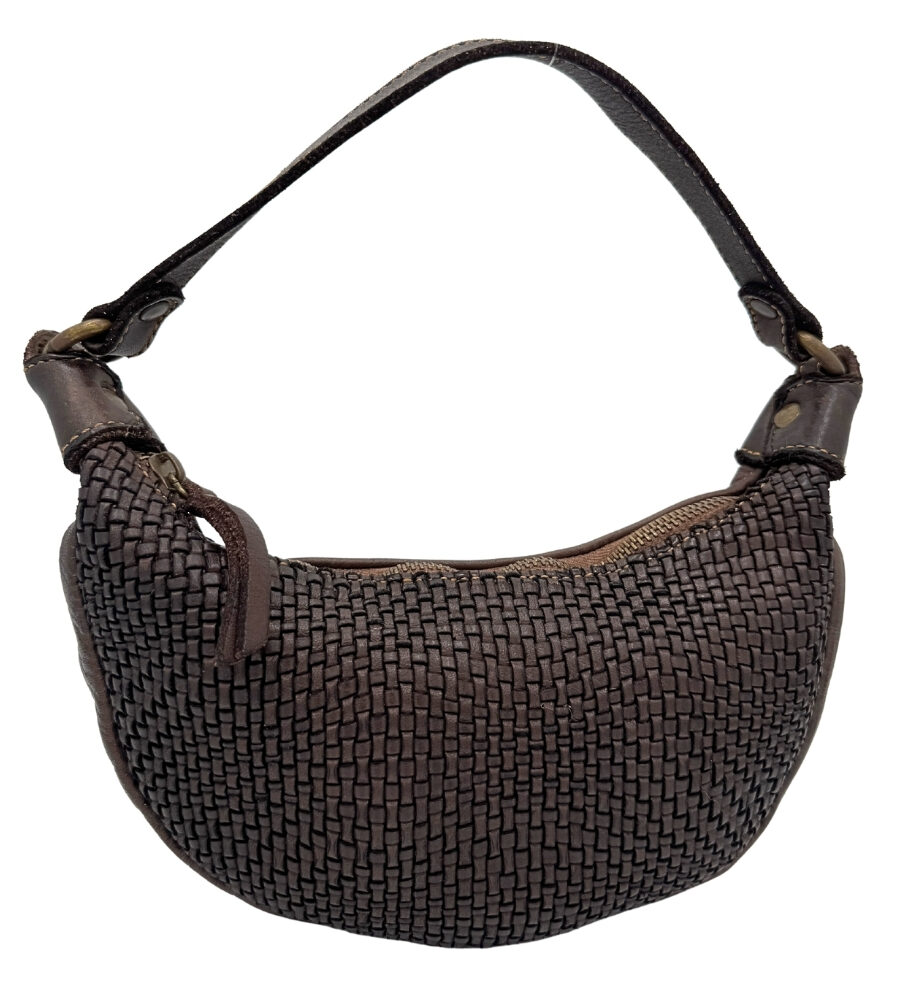 Borsa a spalla con intreccio BS 749