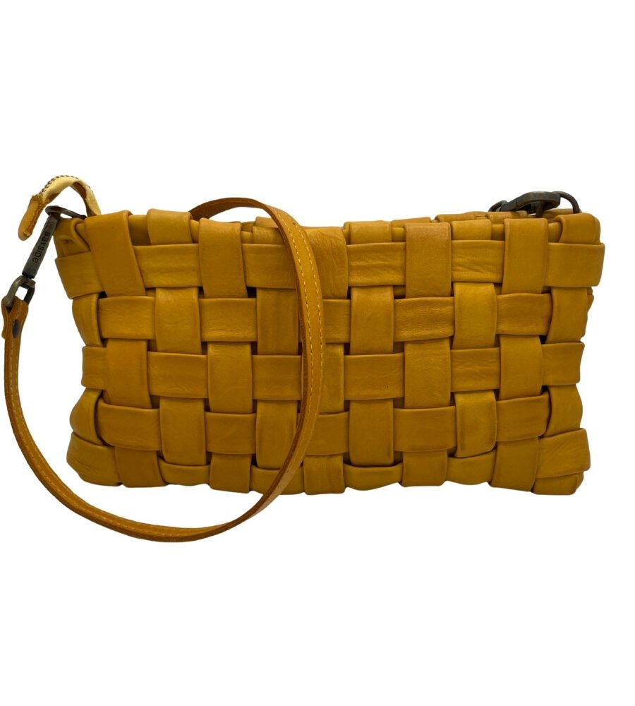 Borsa a tracolla con intreccio BS 817