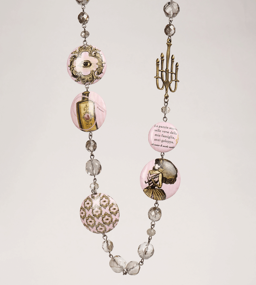 Collana “Arsenico & Merletti” – Follia raffinata by Anna Lodi