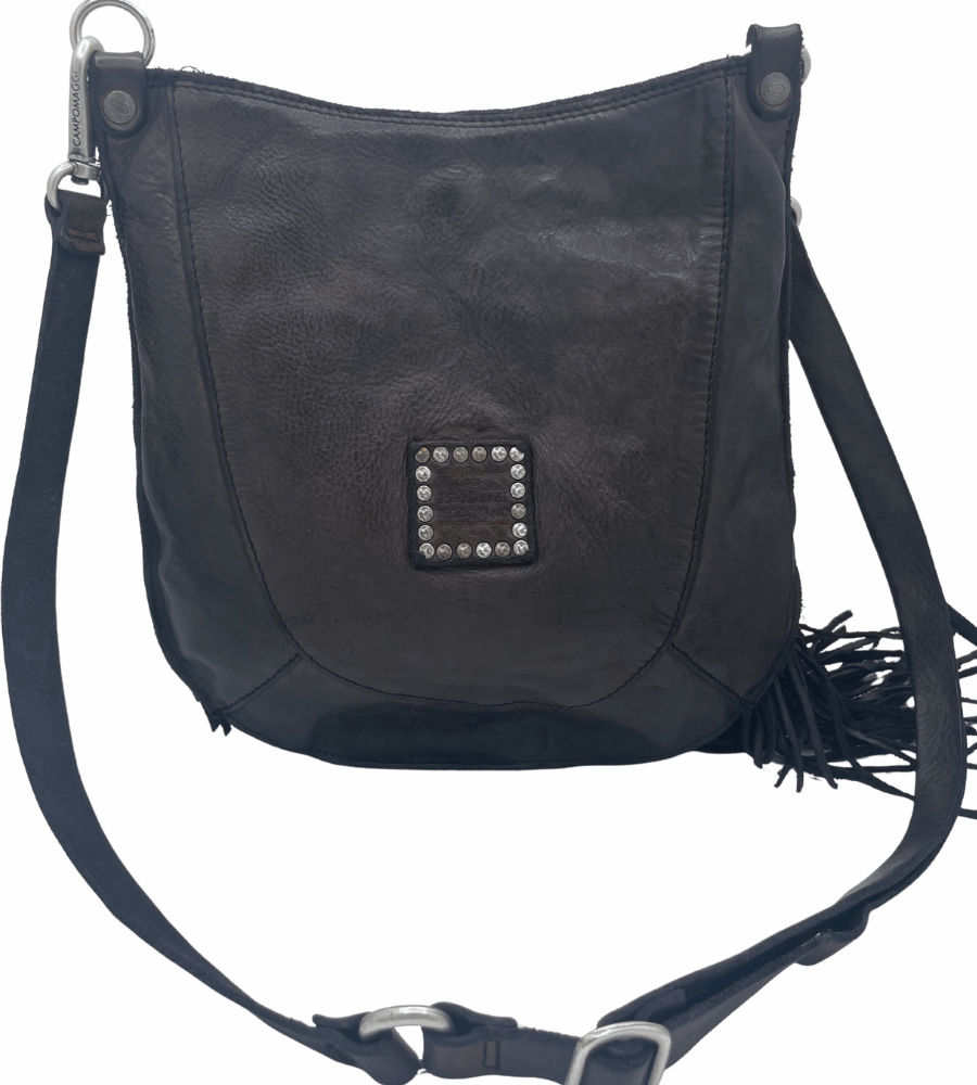 Borsa a tracolla ZEFIRO con frange by Campomaggi