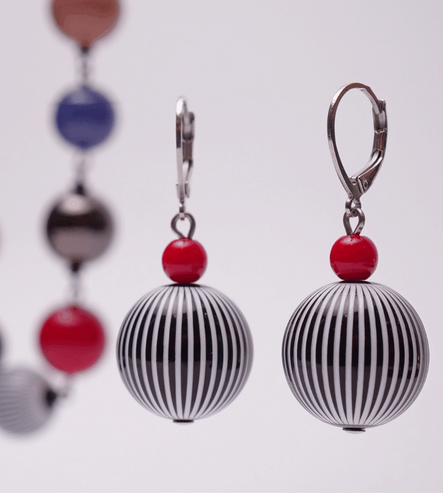 Orecchini “Escher” – Geometrie Visionarie by Anna Lodi