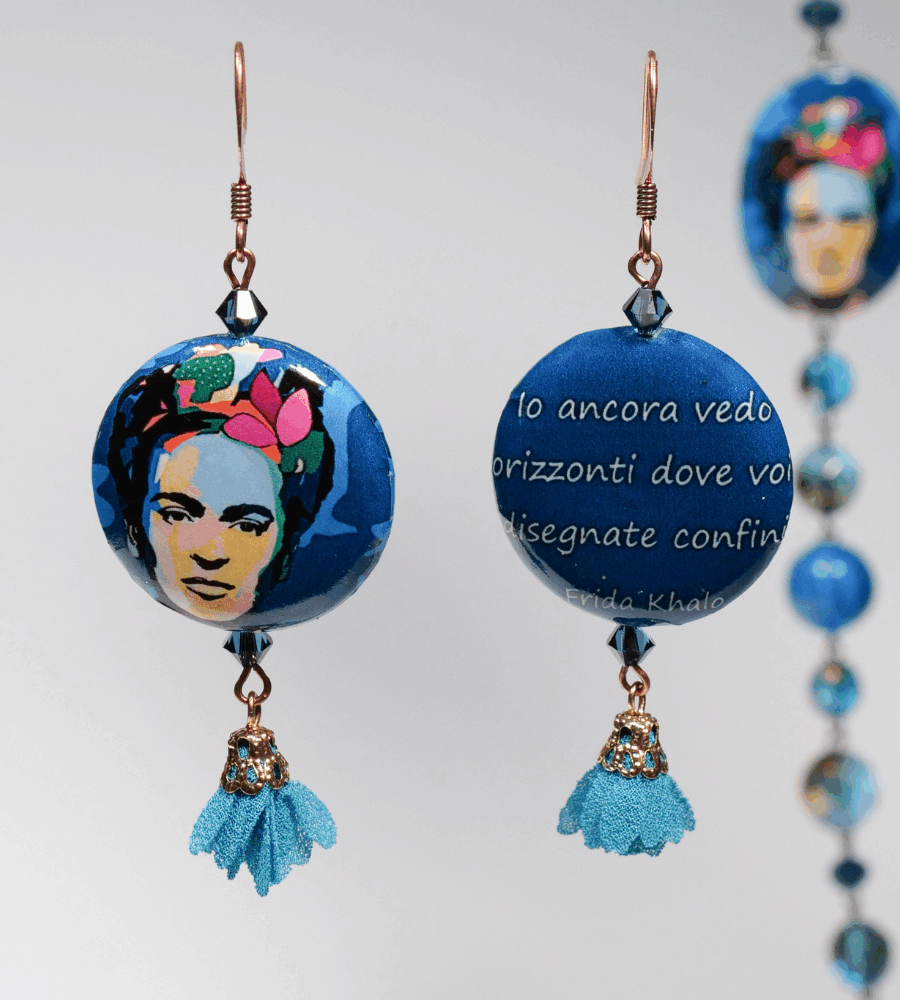 Orecchini – Frida Kahlo edition by Anna Lodi