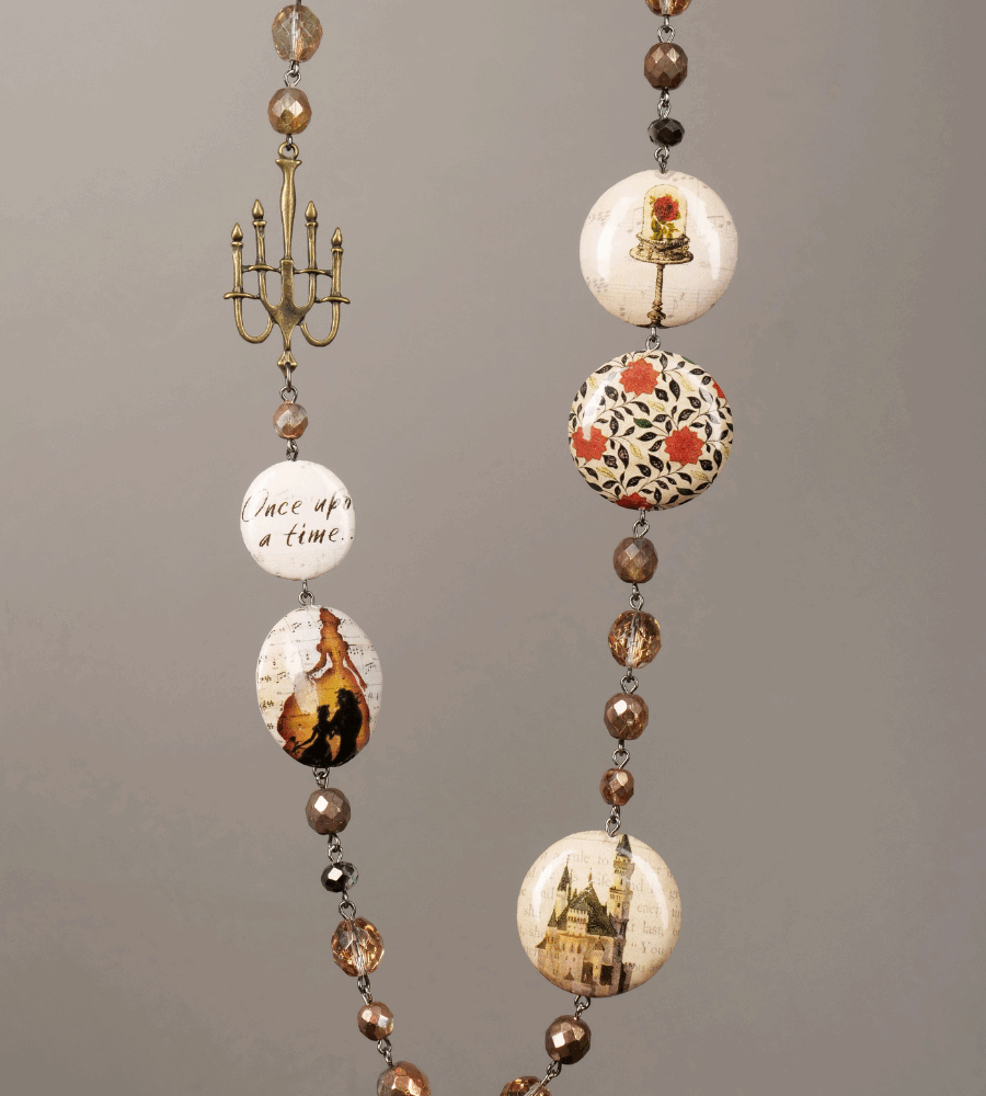 Collana “La Bella & la Bestia” – Il Tempo e la Rosa by Anna Lodi