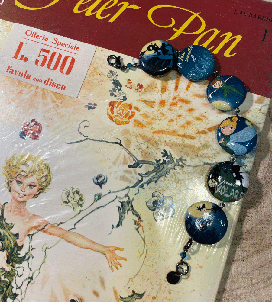 Braccialetto "Peter Pan" by Anna Lodi - Ora puoi volare