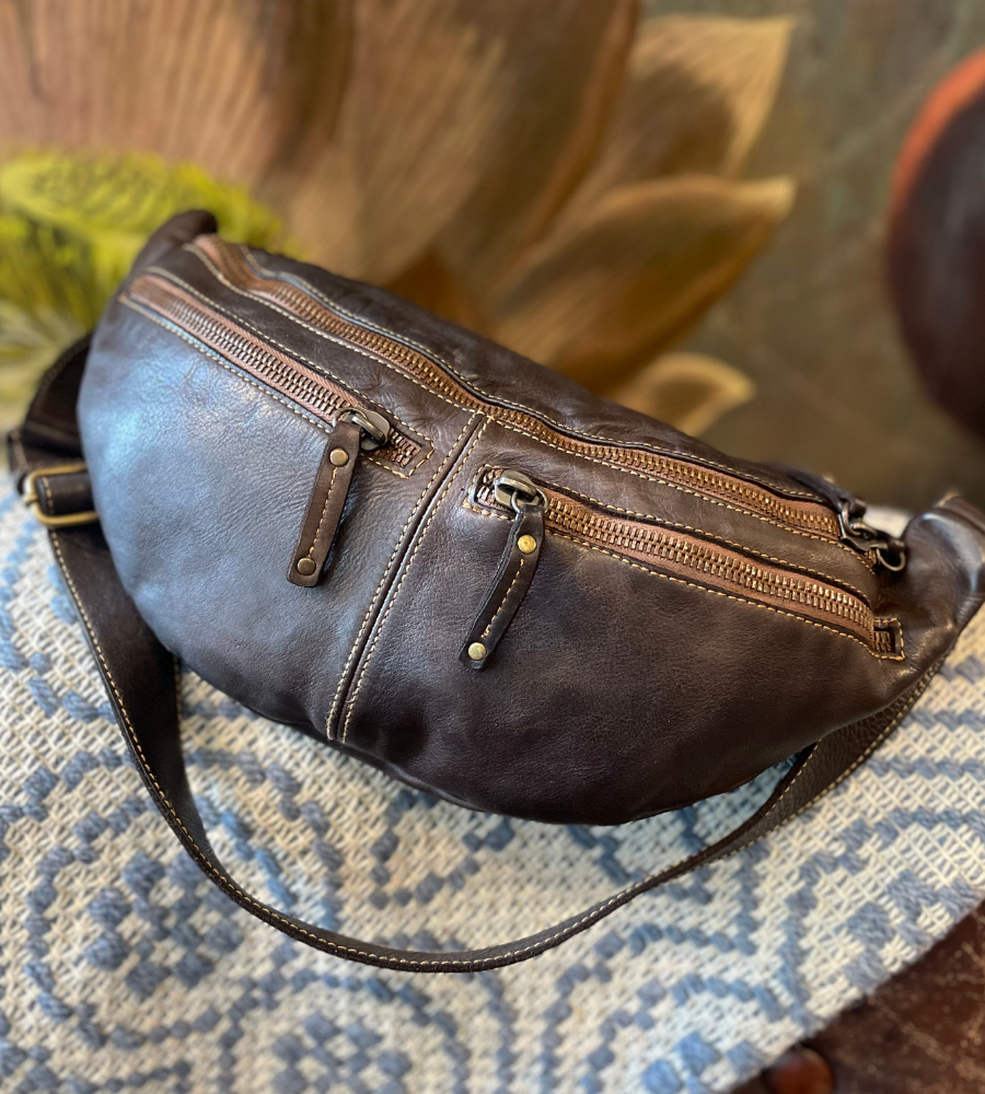 Marsupio Monospalla BS74 testa di moro by Bayside