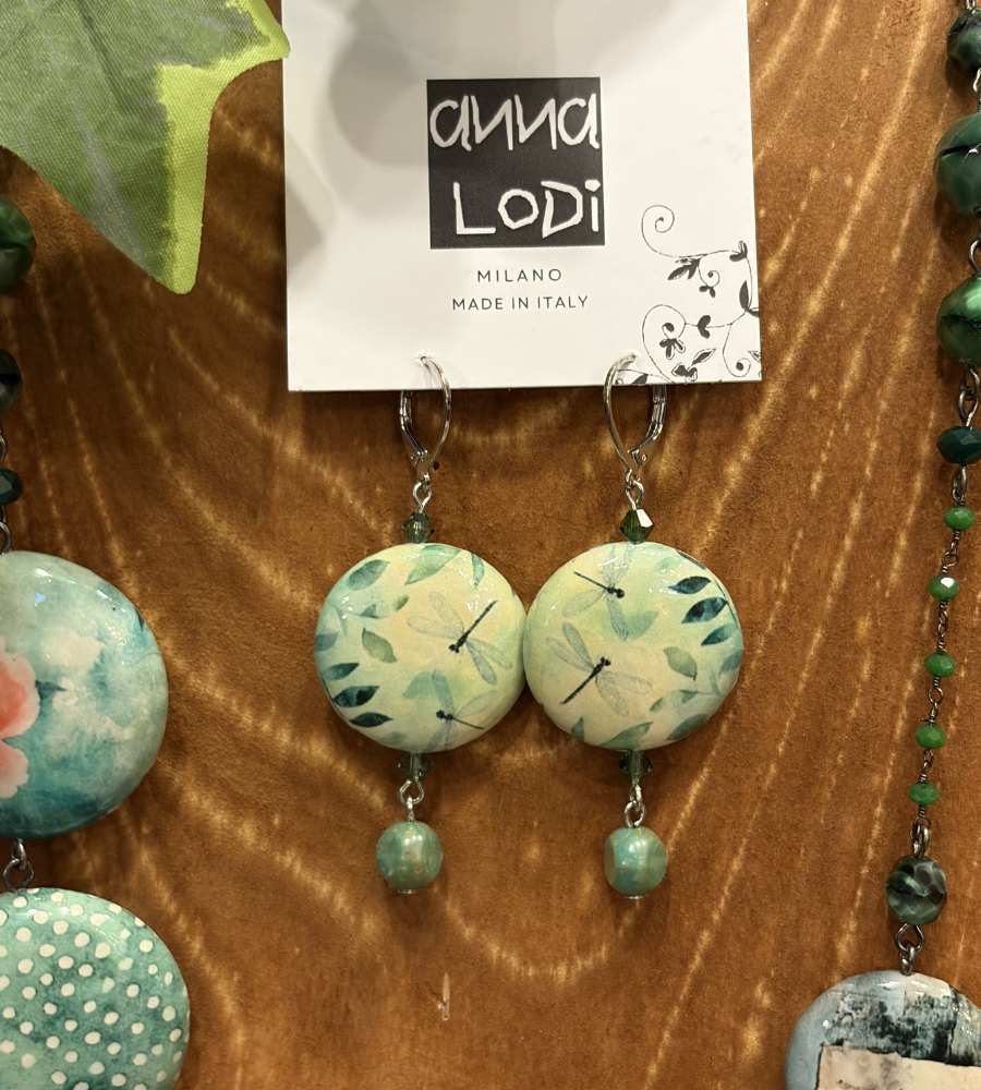 Orecchini Artigianali “Alma” – Libellule by Anna Lodi