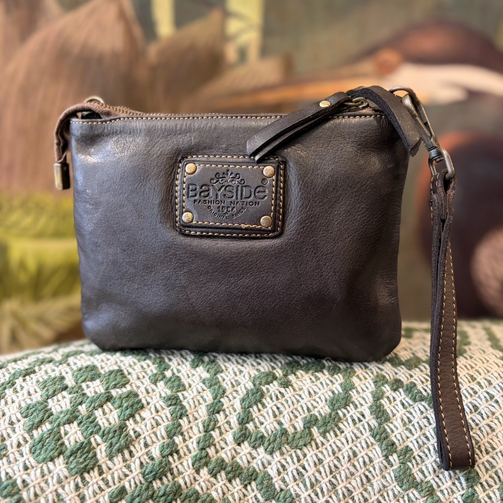 Pochette in pelle con tracolla Bayside BS822