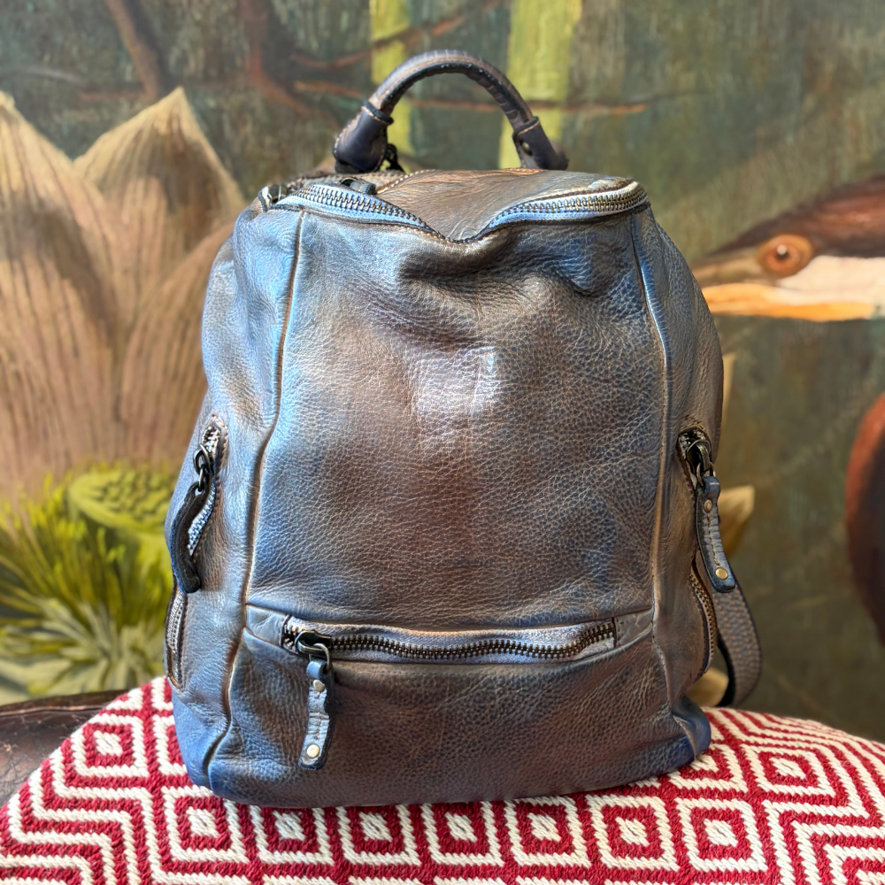 Zaino in pelle vintage Bayside BS484 Rock