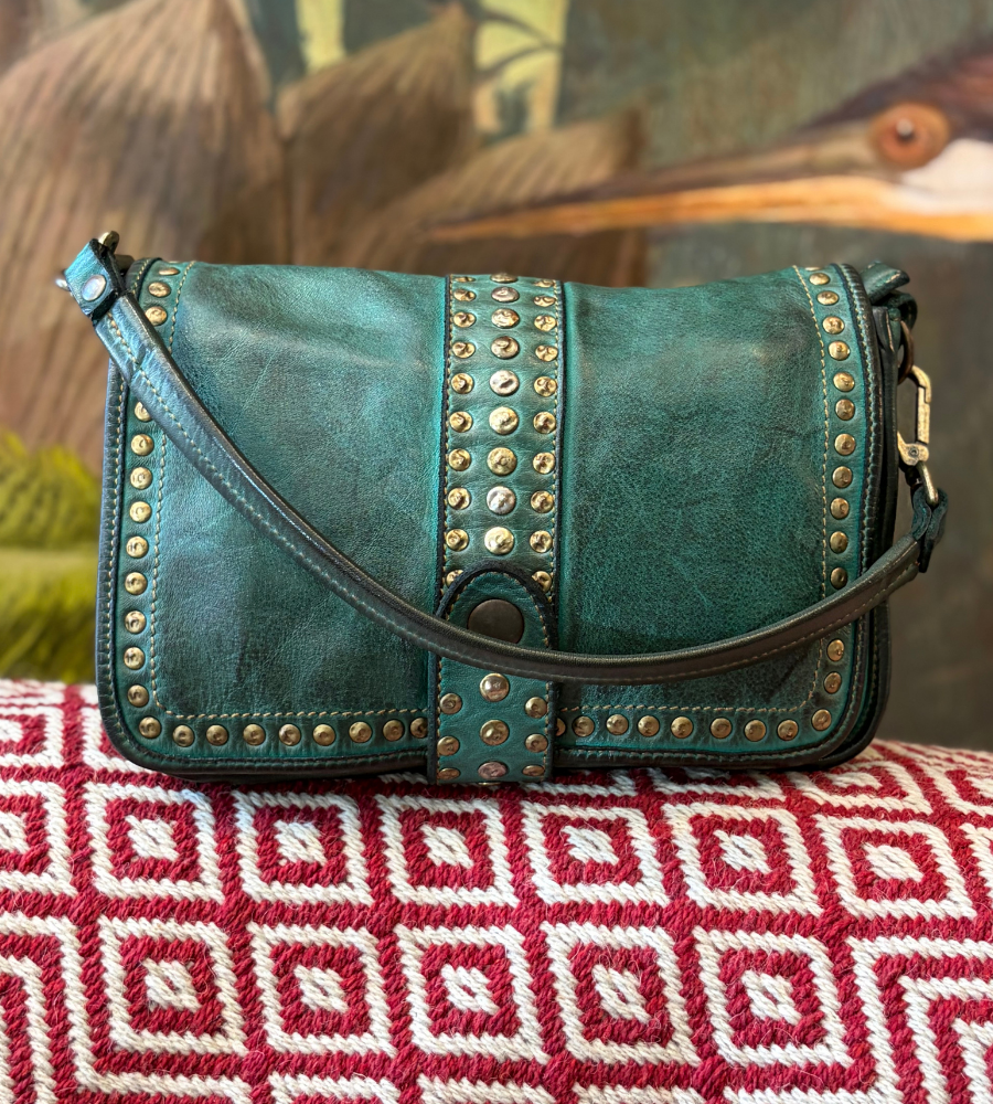 Borsa piccola in pelle con borchie Bayside BS498 Mini