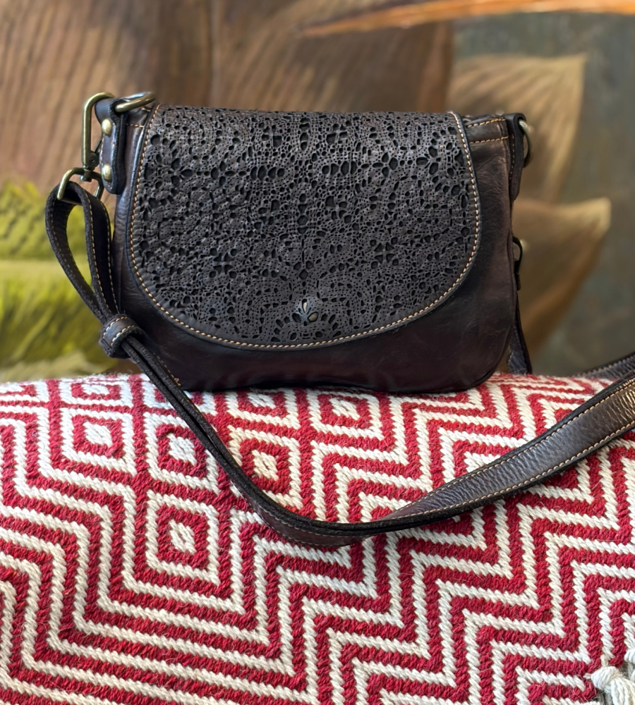 Borsa a postina in pelle laserata Bayside BS708